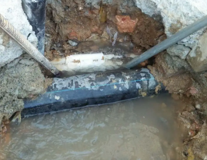 叶城测漏水之水管漏水
